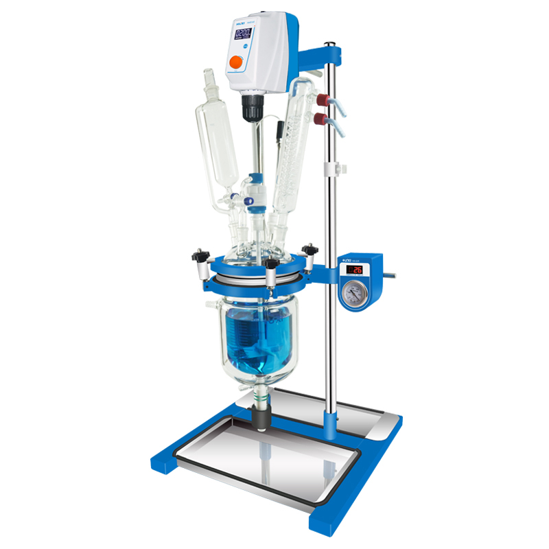 上海沪析 HF-5L 变频调速玻璃反应釜